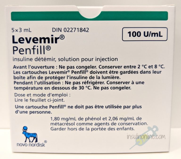 Buy Levemir Penfill 100U/mL at Discount Prices from Canada